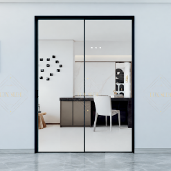 LUX.S02 - Cửa Slim 2 Cánh Trượt Tự Do